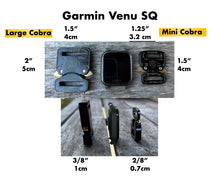 Cargar imagen en el visor de la galería, Paracord watch band compatible with Garmin Approach S12/S40/S42, D2 Air/X10, Vivoactive, Venu, Vivomove, Forerunner 55/245/255/645/745 (watch not included)