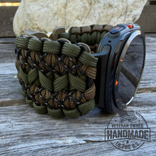 Lade das Bild in den Galerie-Viewer, Paracord Watchband compatible with Samsung Galaxy Watch Ultra, Galaxy Watch 8, Galaxy Watch 7, Galaxy Watch 6, Galaxy Watch 5, Galaxy Watch 4, Galaxy Watch 3 (watch not included).
