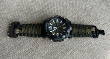 Cargar imagen en el visor de la galería, Personalized Paracord Watchband compatible with Casio G-SHOCK (watch not included)
