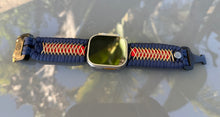 Charger l'image dans la galerie, Personalized Paracord Watch Band for Apple Watch Series 1-11, Ultra, Ultra 2, Ultra 3, and SE (watch not included).
