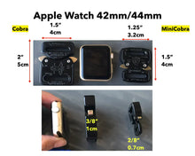 Cargar imagen en el visor de la galería, Paracord Watch Band compatible with Apple Watch  Series 1, 2, 3, 4, 5, 6, 7, 8, 9, Ultra, Ultra 2 &amp; SE (watch not included)
