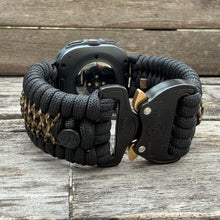 Lade das Bild in den Galerie-Viewer, Paracord Watchband compatible with Samsung Galaxy Watch Ultra, Galaxy Watch 8, Galaxy Watch 7, Galaxy Watch 6, Galaxy Watch 5, Galaxy Watch 4, Galaxy Watch 3 (watch not included).

