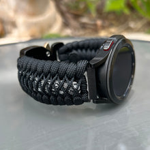 Cargar imagen en el visor de la galería, Paracord Watchband compatible with Samsung Galaxy Watch Ultra, Galaxy Watch 3, Galaxy Watch 4, Galaxy Watch 5, Galaxy Watch 6, Galaxy Watch 7 (watch not included)
