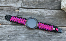 Lade das Bild in den Galerie-Viewer, Paracord Watchband compatible with Samsung Galaxy Watch Ultra, Galaxy Watch 8, Galaxy Watch 7, Galaxy Watch 6, Galaxy Watch 5, Galaxy Watch 4, Galaxy Watch 3 (watch not included).
