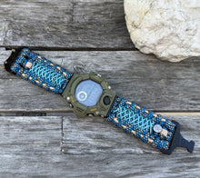 Load image into Gallery viewer, Personalized Paracord Watchband compatible with Casio G-SHOCK (watch not included)
