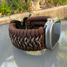 Lade das Bild in den Galerie-Viewer, Personalized Paracord Watch Band for Apple Watch Series 1-11, Ultra, Ultra 2, Ultra 3, and SE (watch not included).
