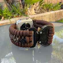 Lade das Bild in den Galerie-Viewer, Personalized Paracord Watch Band for Apple Watch Series 1-11, Ultra, Ultra 2, Ultra 3, and SE (watch not included).
