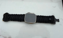 Load image into Gallery viewer, Personalized Paracord Watch Band for Apple Watch Series 1-11, Ultra, Ultra 2, Ultra 3, and SE (watch not included).
