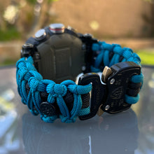 Cargar imagen en el visor de la galería, Personalized Paracord Watchband compatible with Casio G-SHOCK (watch not included)
