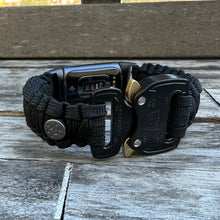 Charger l'image dans la galerie, Paracord Watch Band compatible with Fitbit Charge 2, Charge 3, Charge 4, Charge 5 &amp; Charge 6 (Watch not included)
