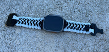 Cargar imagen en el visor de la galería, Paracord Watch Band compatible with Apple Watch  Series 1, 2, 3, 4, 5, 6, 7, 8, 9, Ultra, Ultra 2 &amp; SE (watch not included)
