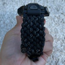 Cargar imagen en el visor de la galería, Personalized Paracord Watchband compatible with Casio G-SHOCK  (watch not included)
