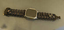 Cargar imagen en el visor de la galería, Paracord Watch Band compatible with Apple Watch  Series 1, 2, 3, 4, 5, 6, 7, 8, 9, Ultra, Ultra 2 &amp; SE (watch not included)
