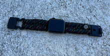 Cargar imagen en el visor de la galería, Paracord Watch Band compatible with Apple Watch  Series 1, 2, 3, 4, 5, 6, 7, 8, 9, Ultra, Ultra 2 &amp; SE (watch not included)
