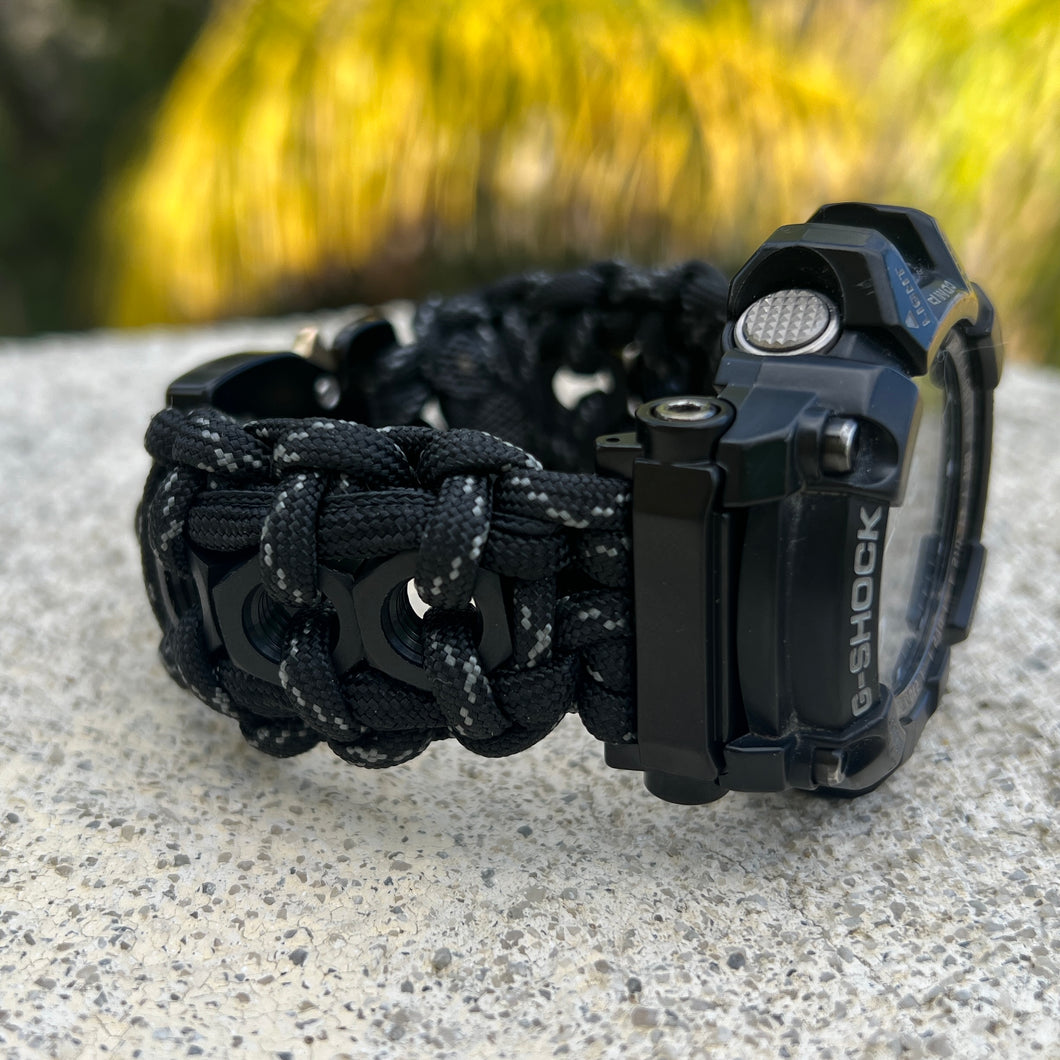 Personalized Paracord Watchband compatible with Casio G-SHOCK  (watch not included)