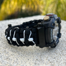 Charger l&#39;image dans la galerie, Personalized Paracord Watchband compatible with Casio G-SHOCK (watch not included)
