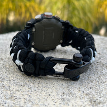 Cargar imagen en el visor de la galería, Personalized Paracord Watchband compatible with Casio G-SHOCK (watch not included)
