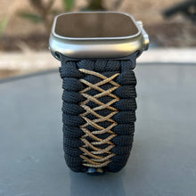 Cargar imagen en el visor de la galería, Paracord Watch Band compatible with Apple Watch  Series 1, 2, 3, 4, 5, 6, 7, 8 Ultra &amp; SE (watch not included)
