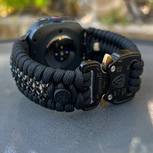 Cargar imagen en el visor de la galería, Paracord Watchband compatible with Samsung Galaxy Watch Ultra, Galaxy Watch 3, Galaxy Watch 4, Galaxy Watch 5, Galaxy Watch 6, Galaxy Watch 7 (watch not included)
