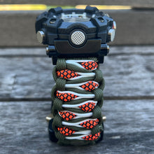 Load image into Gallery viewer, Personalized Paracord Watchband compatible with Casio G-SHOCK (watch not included)
