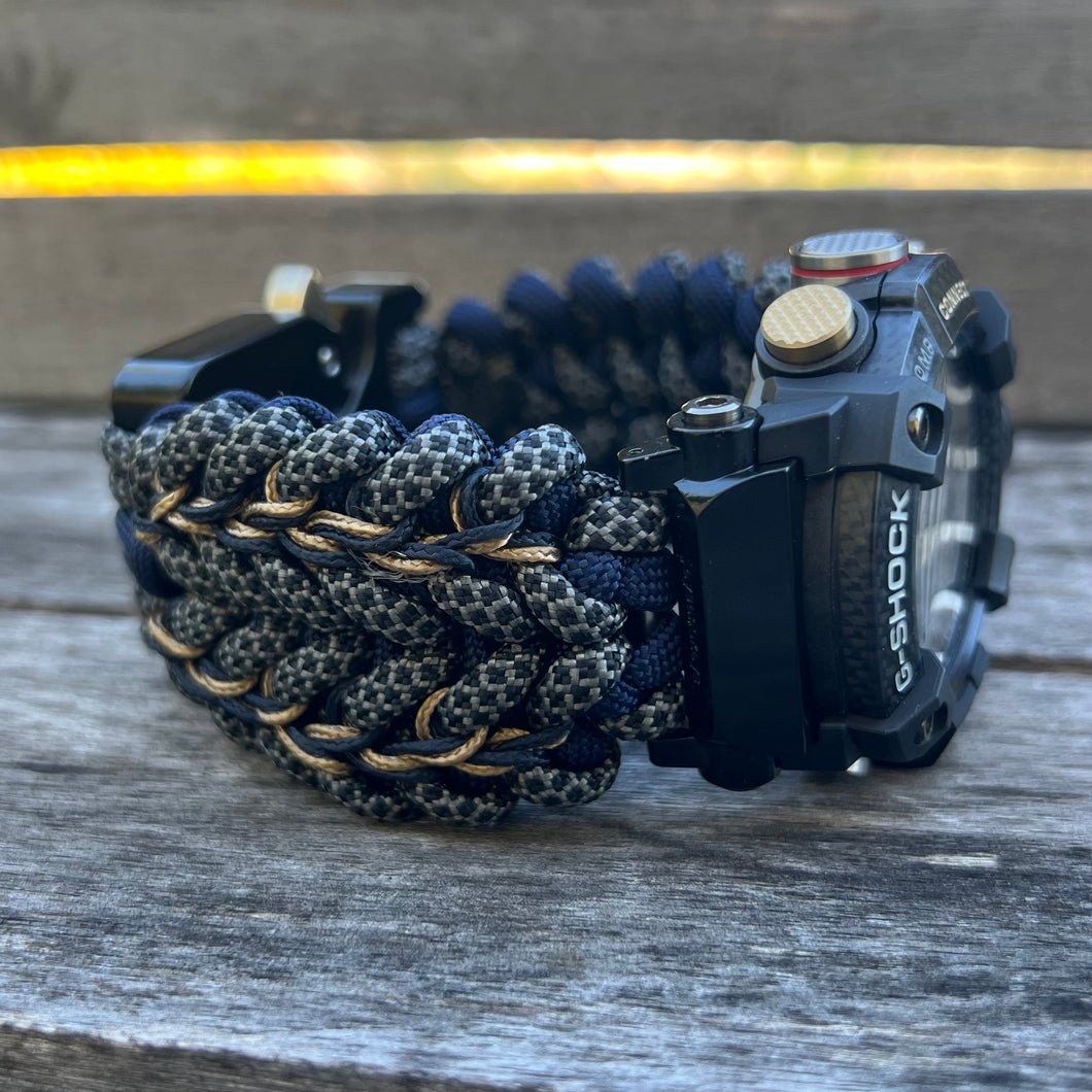 Personalized Paracord Watchband compatible with Casio G-SHOCK (watch not included)