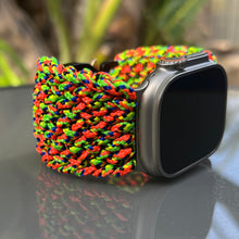 Load image into Gallery viewer, Paracord Watch Band compatible with Apple Watch  Series 1, 2, 3, 4, 5, 6, 7, 8, 9, Ultra, Ultra 2 &amp; SE (watch not included)
