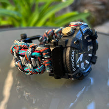 Load image into Gallery viewer, Personalized Paracord Watchband compatible with Casio G-SHOCK (watch not included)
