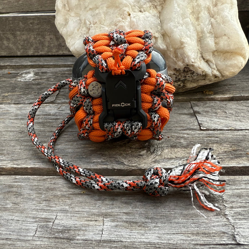 Paracord Buds case compatible with PowerBeats Pro, AirPods Pro 1 and 2, AirPods 3 and 4, Galaxy Buds 3/3 Pro(earbuds and case not included).