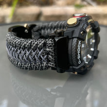 Cargar imagen en el visor de la galería, Personalized Paracord Watchband compatible with Casio G-SHOCK (watch not included)
