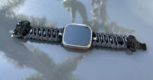 Lade das Bild in den Galerie-Viewer, Paracord Watch Band compatible with Apple Watch  Series 1, 2, 3, 4, 5, 6, 7, 8, 9, Ultra, Ultra 2 &amp; SE (watch not included)
