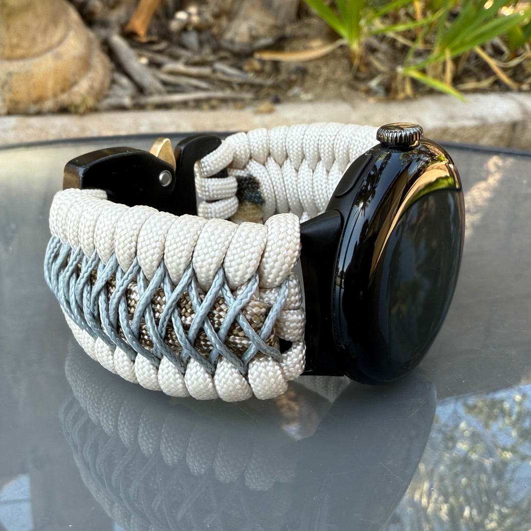 Paracord Watch band compatible with Google Pixel Watch (watch not included)