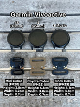Cargar imagen en el visor de la galería, Paracord Watch Band for Garmin 18mm, 20mm, 22mm Quick Release, Approach, D2, Forerunner, Descent, Venu, Vivoactive (watch not included).
