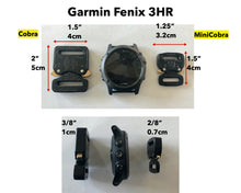 Cargar imagen en el visor de la galería, Paracord Watchband compatible with Garmin Approach, D2, Descent, Enduro, Epix (Gen 2), Fenix, Forerunner 935/955, Instinct, MARQ, Tactix, Quatix (watch not included).
