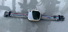 Load image into Gallery viewer, Personalized Paracord Watch Band for Apple Watch Series 1-11, Ultra, Ultra 2, Ultra 3, and SE (watch not included).

