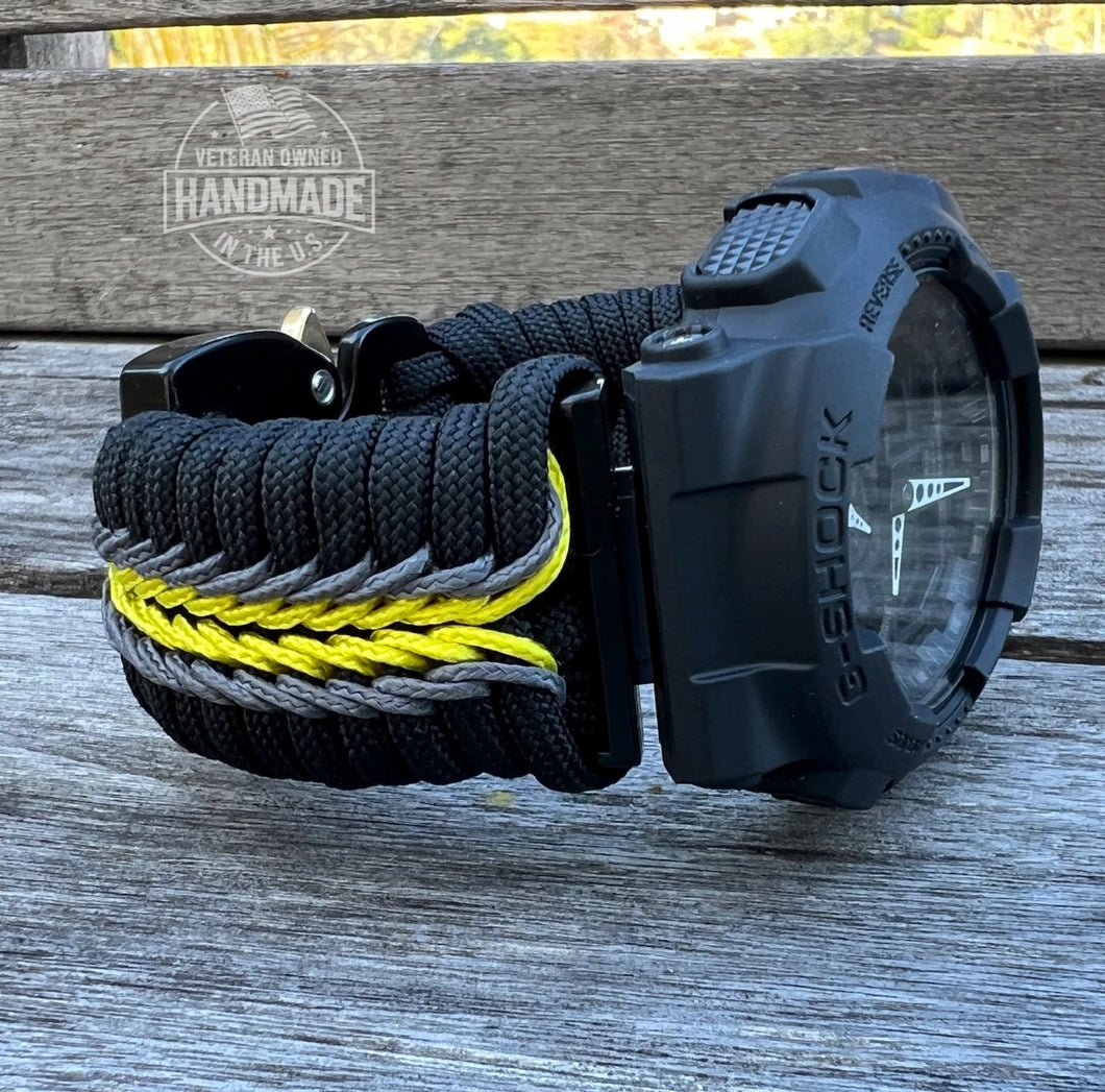 Personalized Paracord Watchband compatible with Casio G-SHOCK (watch not included)