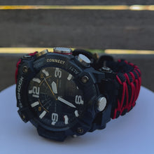 Laden und Abspielen von Videos im Galerie-Viewer, Personalized Paracord Watchband compatible with Casio G-SHOCK (watch not included)
