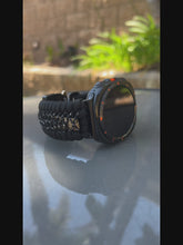 Cargar y reproducir el video en el visor de la galería, Paracord Watchband compatible with Samsung Galaxy Watch Ultra, Galaxy Watch 3, Galaxy Watch 4, Galaxy Watch 5, Galaxy Watch 6, Galaxy Watch 7 (watch not included)
