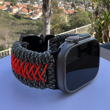 Laden und Abspielen von Videos im Galerie-Viewer, Paracord Watch Band compatible with Apple Watch  Series 1, 2, 3, 4, 5, 6, 7, 8, 9, Ultra, Ultra 2 &amp; SE (watch not included)
