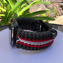 Cargar y reproducir el video en el visor de la galería, Paracord Watch Band compatible with Fitbit Versa 1, Versa Lite, Versa 2, Versa 3, Versa 4, Sense, Sense 2 (watch not included).
