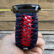 Cargar imagen en el visor de la galería, Paracord Watchband compatible with Samsung Galaxy Watch 3, Galaxy Watch 4, Galaxy Watch 5, Galaxy Watch 6 (watch not included)
