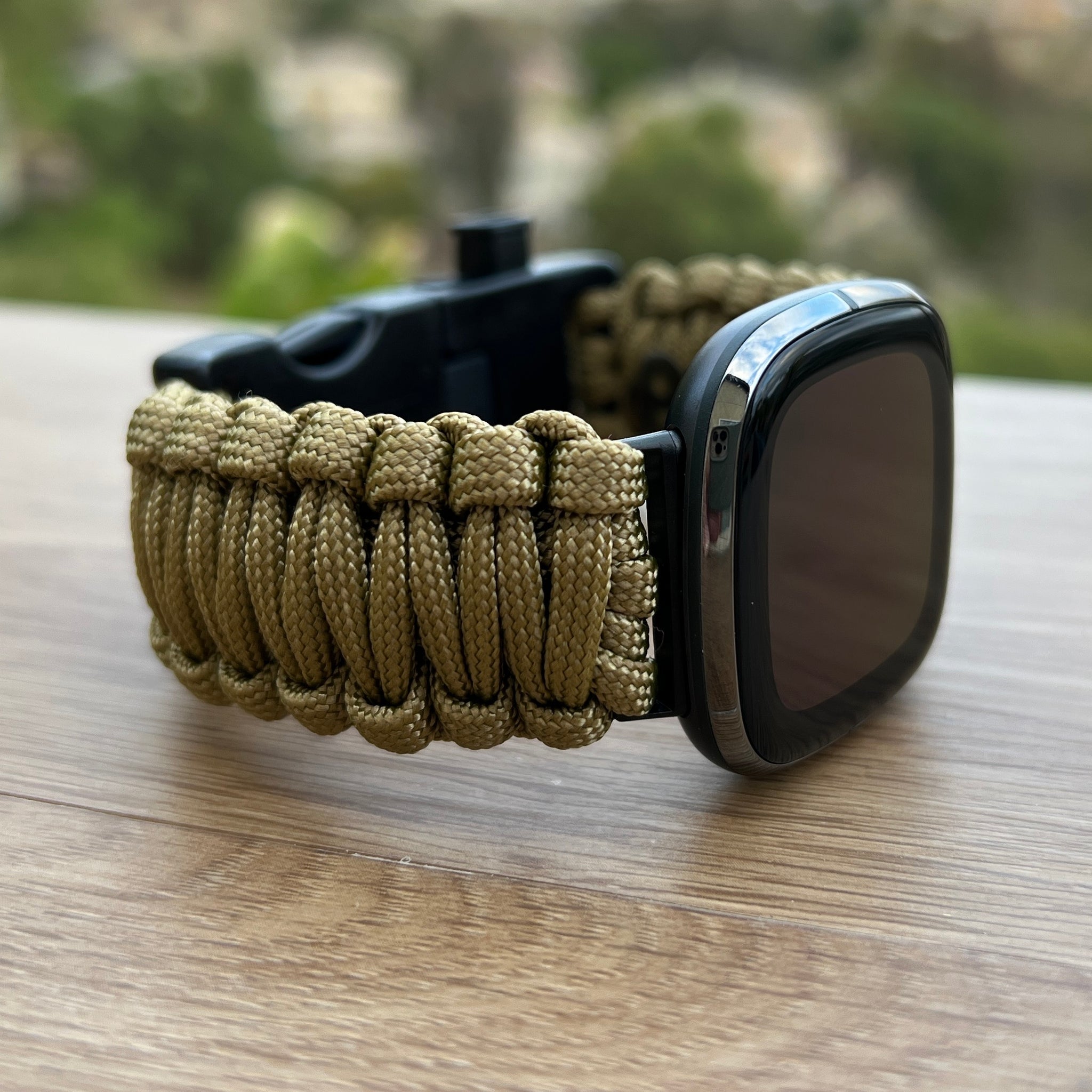 Paracord Watch Band for Fitbit Versa 1, Versa 2, Versa Lite, on sale Versa 3,Versa 4, Fitbit Sense and Fitbit Sense 2 (watch not included)