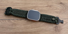 Cargar imagen en el visor de la galería, Paracord Watch Band compatible with Apple Watch  Series 1, 2, 3, 4, 5, 6, 7, 8, Ultra &amp; SE (watch not included)
