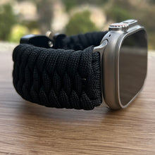 Cargar imagen en el visor de la galería, Paracord Watch Band compatible with Apple Watch  Series 1, 2, 3, 4, 5, 6, 7, 8, 9, Ultra, Ultra 2 &amp; SE (watch not included)
