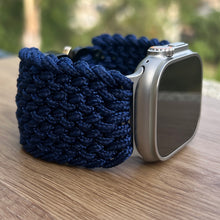 Cargar imagen en el visor de la galería, Paracord Watch Band compatible with Apple Watch  Series 1, 2, 3, 4, 5, 6, 7, 8, 9, Ultra, Ultra 2 &amp; SE (watch not included)
