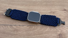 Cargar imagen en el visor de la galería, Paracord Watch Band compatible with Apple Watch  Series 1, 2, 3, 4, 5, 6, 7, 8, 9, Ultra, Ultra 2 &amp; SE (watch not included)
