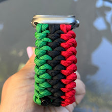 Cargar imagen en el visor de la galería, Paracord Watch Band compatible with Apple Watch  Series 1, 2, 3, 4, 5, 6, 7, 8, 9, Ultra, Ultra 2 &amp; SE (watch not included)
