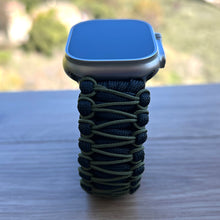 Load image into Gallery viewer, Paracord Watch Band compatible with Apple Watch  Series 1, 2, 3, 4, 5, 6, 7, 8, 9, Ultra, Ultra 2 &amp; SE (watch not included)
