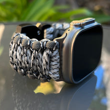 Load image into Gallery viewer, Paracord Watch Band compatible with Apple Watch  Series 1, 2, 3, 4, 5, 6, 7, 8, 9, Ultra, Ultra 2 &amp; SE (watch not included)
