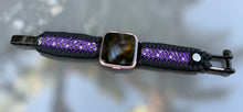 Lade das Bild in den Galerie-Viewer, Paracord Watch Band compatible with Fitbit Versa 1, Versa Lite, Versa 2, Versa 3, Versa 4, Sense, Sense 2 (watch not included).
