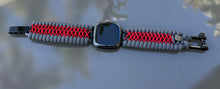 Cargar imagen en el visor de la galería, Paracord Watch Band compatible with Fitbit Versa 1, Versa Lite, Versa 2, Versa 3, Versa 4, Sense, Sense 2 (watch not included).
